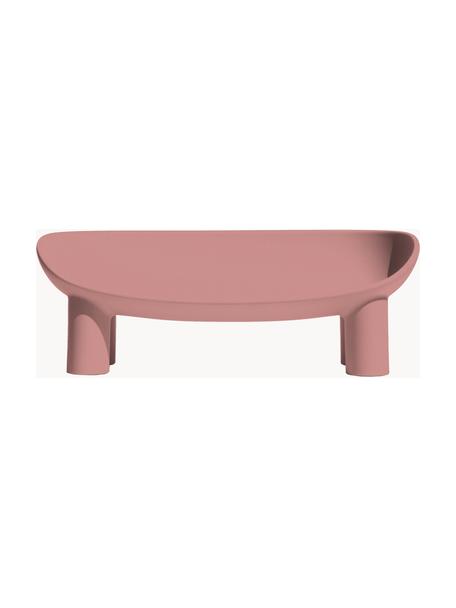Sofá de plástico Roly Poly (2 plazas), Plástico, Rosa palo, An 175 x F 62 cm