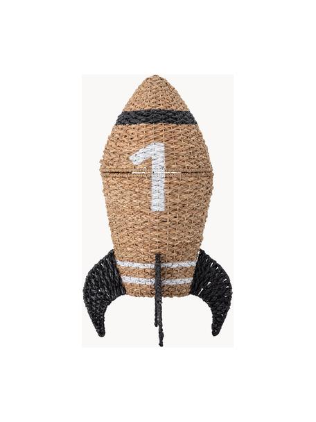 Panier de rangement enfant Cosmina, Algues, Beige, Ø 40 x haut. 69 cm