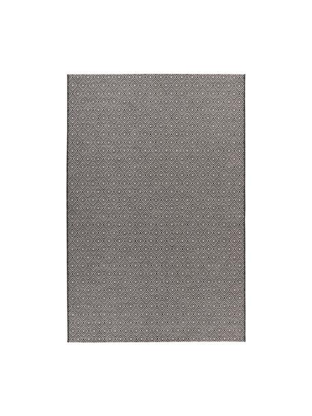 Interiérový a exterirérový koberec s grafickým vzorem Muster, 100 % polypropylen, Odstíny šedé, Š 200 cm, D 290 cm (velikost L)