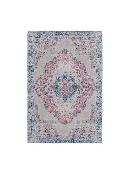 Ženilkový koberec vo vintage štýle Avignon, Modrá, Š 80 x D 150 cm (veľkosť XS)