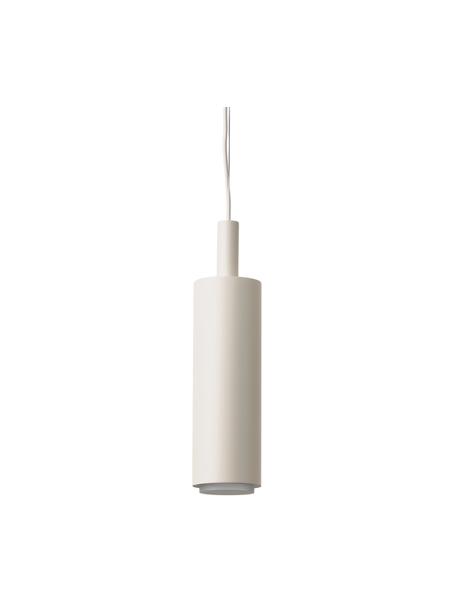Lampada a sospensione a LED in metallo in beige Jari, Paralume: metallo ruvido verniciato, Disco diffusore: acrilico, Baldacchino: metallo ruvido verniciato, Beige, Ø 10 x Alt. 40 cm