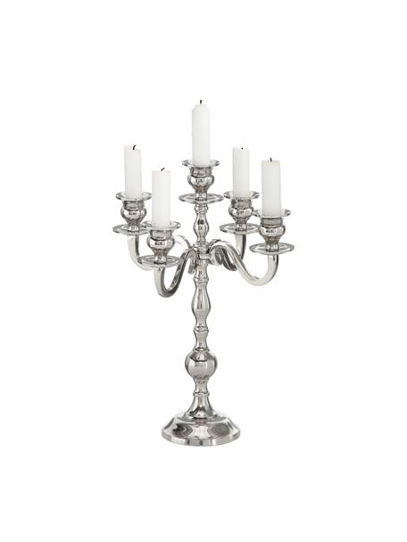 Chandelier classique Classy, Métal, Argent, long. 31 x haut. 50 x larg.