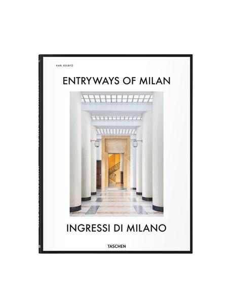 Libro illustrato Entryways of Milan, Carta, copertina rigida, Ingressi di Milano, Larg. 26 x Lung. 34 cm