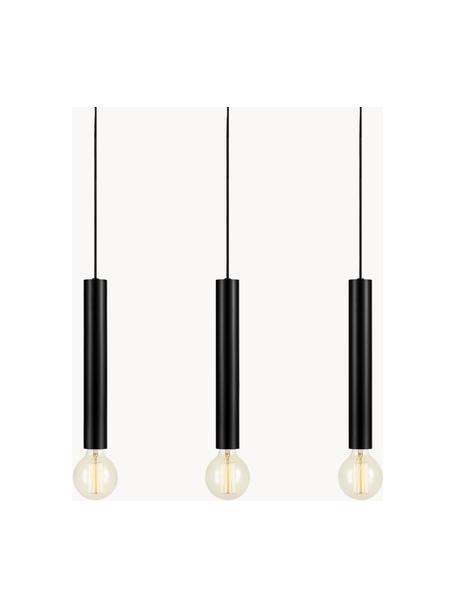 Grote hanglamp Sencillo, Zwart, B 75 x H 36 cm