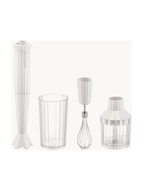 Stabmixer-Set Plissé, 4-tlg., Thermoplastisches Harz, Off White, matt, Set mit verschiedenen Größen