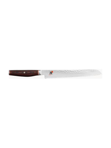 Cuchillo panero Miyabi, Plateado, madera oscura, L 37 cm