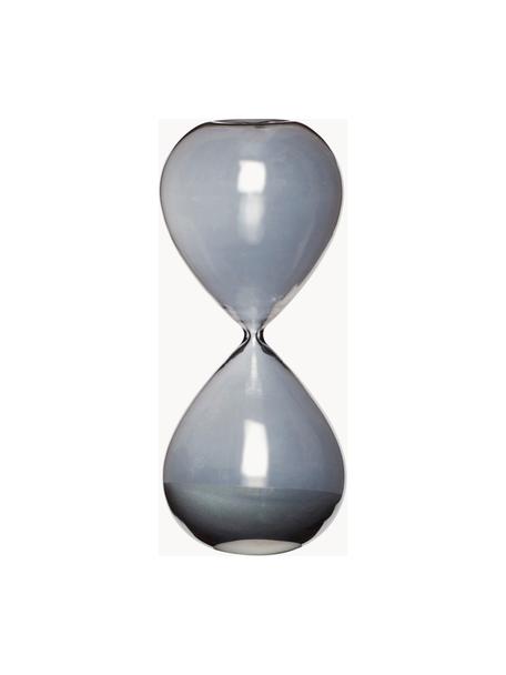 Přesýpací hodiny TikTik, Sklo, Šedá, transparentní, Š 10 cm, V 24 cm