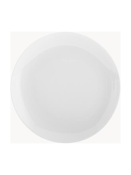 Porcelánový raňajkový tanier Delight Modern, 4 ks, Porcelán, Biela, Ø 20 cm
