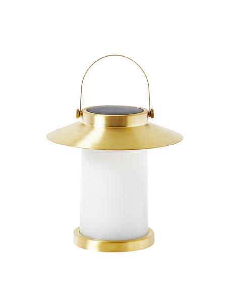 Lámpara de mesa regulable para exterior Brass, Estructura: metal con pintura en polv, Dorado, Ø 23 x Al 22 cm