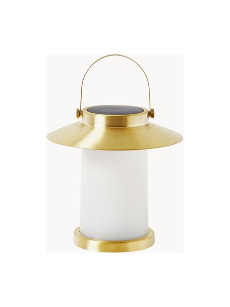 Solarna lampa zewnętrzna Brass, Odcienie złotego, Ø 23 x W 22 cm