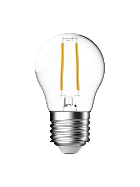 Petite ampoule (E27 - 470 lm), intensité variable, blanc chaud, 2 pièces, Transparent, Ø 5 x haut. 8 cm
