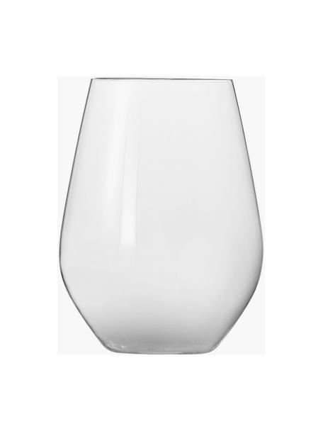Kristall-Wassergläser Authentis, 6 Stück, Kristallglas, Transparent, Ø 9 x H 11 cm, 460 ml
