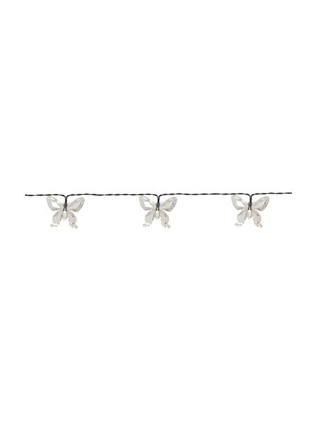 Solar Lichterkette Papillon, 280 cm, 15 Lampions, Lampions: Kunststoff, Schwarz, Transparent, L 280 cm