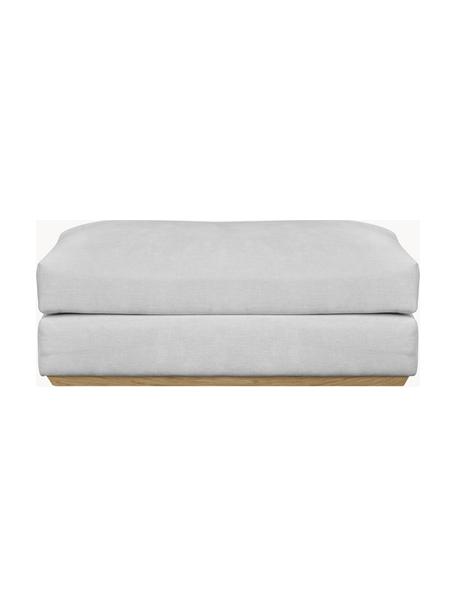 Sofa-Hocker Vienna, Bezug: 100 % Polyester Der strap, Webstoff Grau, B 114 x T 70 cm