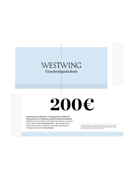 Gutscheinkarte, Gutschein auf edlem Papier, in hochwertigem Kuvert, Weiß, Blau, 200