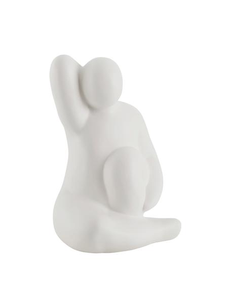 Oggetto decorativo in ceramica Li, Ceramica, Bianco, Larg. 17 x Lung. 26 cm