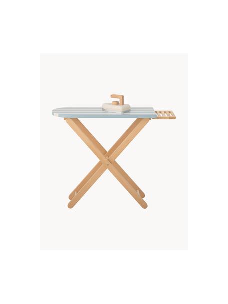 Juguete tabla de planchar Sande, Madera de pino con certificado FSC, Madera clara, azul claro, An 62 x Al 50 cm