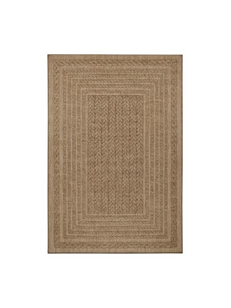 Alfombra de interior/exterior en look yute Limonero, 100% polipropileno, Beige, An 160 x L 230 cm (Tamaño M)