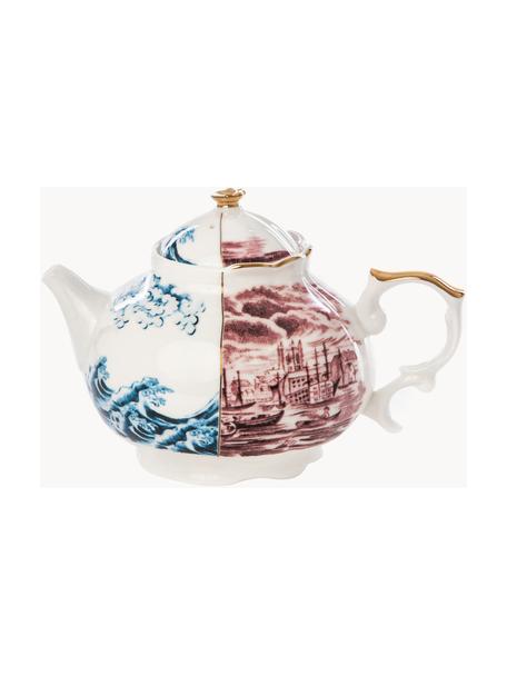 Théière artisanale Hybrid, 800 ml, Porcelaine Fine Bone China, Multicolore, 800 ml