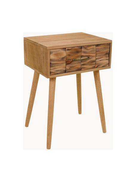 Mesita de noche Lucas, Madera, Madera, An 44 x Al 63 cm