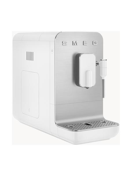 Machine à café automatique 50's Style, Blanc, argenté, larg. 18 x haut. 34 cm