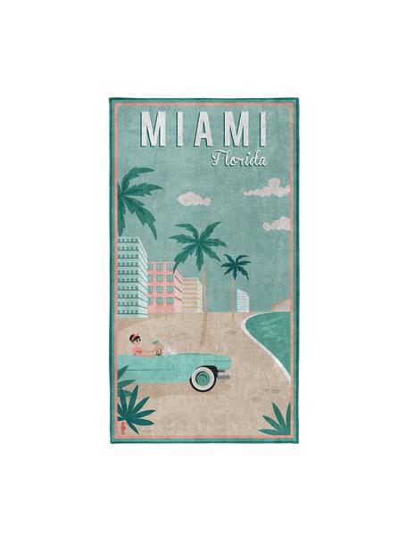Strandlaken Miami, Meerkleurig, B 90 x L 170 cm