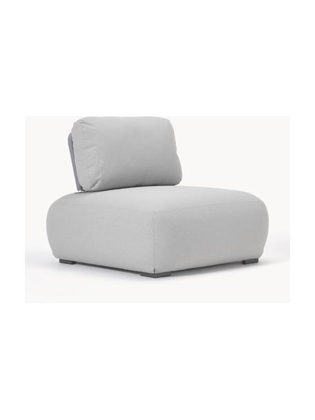 Fauteuil de jardin modulable Olala, Tissu gris clair, larg. 103 x haut. 78 cm