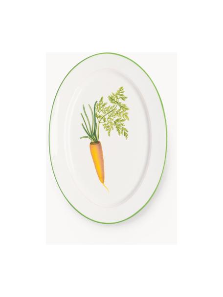 Piatto da portata realizzato in Fine Bone China Carrot, Fine bone china, Carote, Larg. 30 x Prof. 21 cm