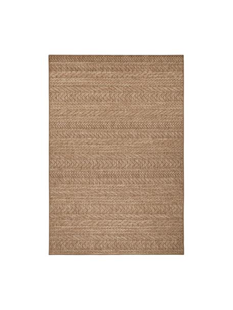 Interiérový/exteriérový koberec Granado, 100 % polypropylen, Béžová, hnědá, Š 80 cm, D 150 cm (velikost XS)