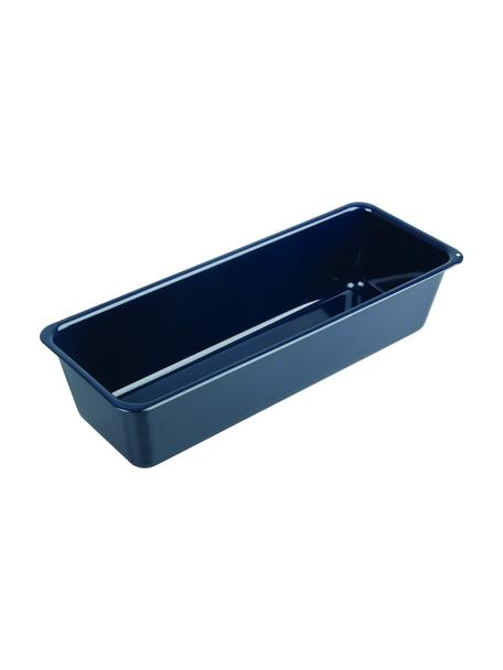 Moule à pain émaillée Name, Acier, émaillé, Bleu marine, larg. 35 x haut. 9 cm