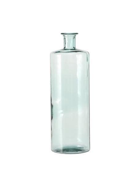 Bodenvase Pavlo aus recyceltem Glas, Glas, recycelt, Grün, Ø 25 x H 75 cm