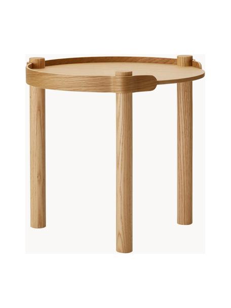 Okrúhly odkladací stolík z dubového dreva Woody, Dubové drevo
Tento výrobok je vyrobený z dreva s certifikátom FSC®, ktoré pochádza z udržateľných zdrojov, Dubové drevo, Ø 45 x V 44 cm