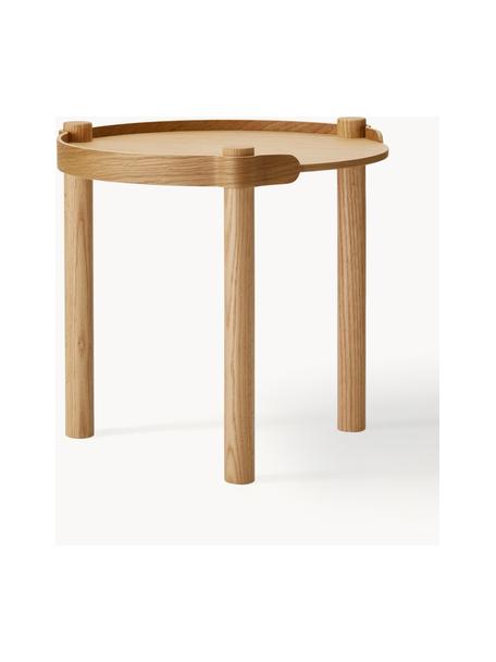 Okrúhly odkladací stolík z dubového dreva Woody, Dubové drevo
Tento výrobok je vyrobený z dreva s certifikátom FSC®, ktoré pochádza z udržateľných zdrojov, Dubové drevo, Ø 45 x V 44 cm