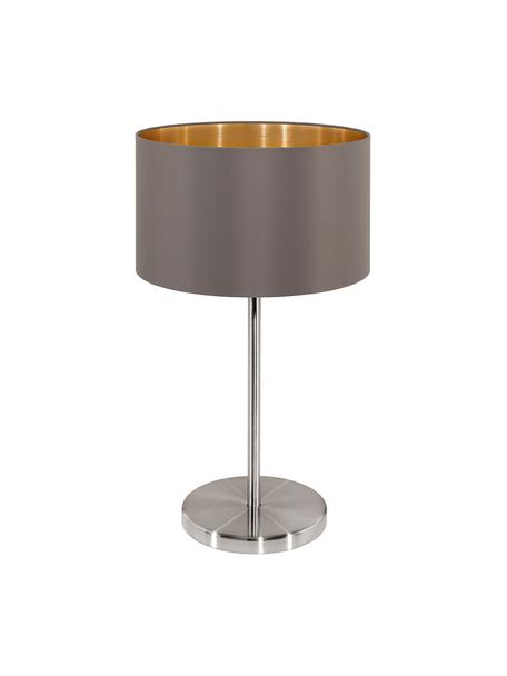 Lampa stołowa Jamie, Szary, odcienie srebrnego, Ø 23 x W 42 cm