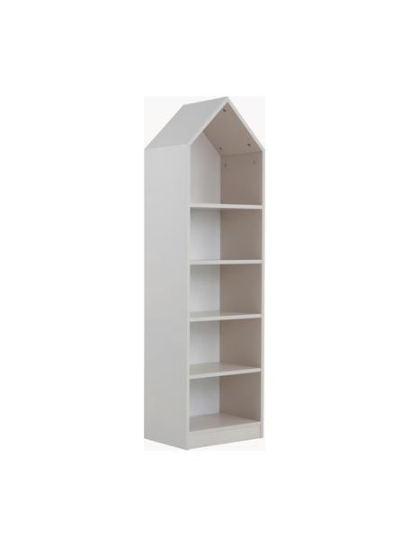 Kinderplank Gaia van essenhout, Gelakt eikenhout, Essenhout, lichtgrijs gelakt, B 40 x H 140 cm