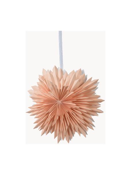 Kerstverlichting Glow, Papier, Abrikoos, Ø 60 cm