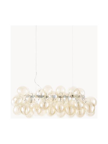 Grote hanglamp met glazen bollen Gross Bar, Beige, B 80 x H 36 cm