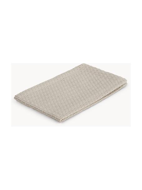 Paño de cocina de algodón ecológico Joseph, 100% algodón ecológico con certificado GOTS, Beige claro, verde menta, An 30 x L 35 cm