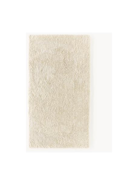 Tapis moelleux à poils longs Leighton, Blanc crème, larg. 80 x long. 150 cm (taille XS)