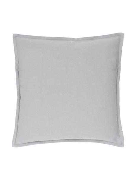 Poszewka na poduszkę z bawełny Mads, 100% bawełna, Szary, S 40 x D 40 cm