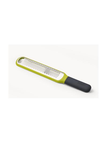 Râpe à agrumes avec mini raclette Handi-Zest, Noir, vert clair, argenté, long. 28 cm