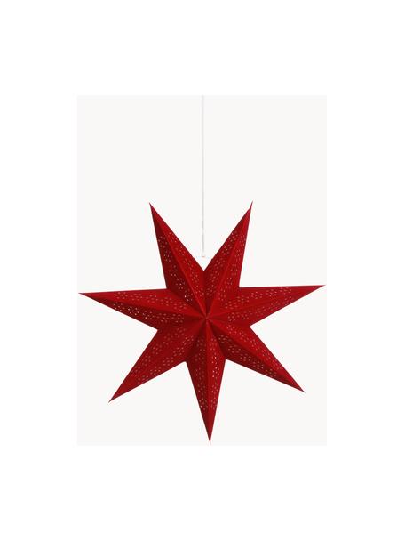 Étoile décorative Claudia, Papier, Rouge, Ø 45 cm