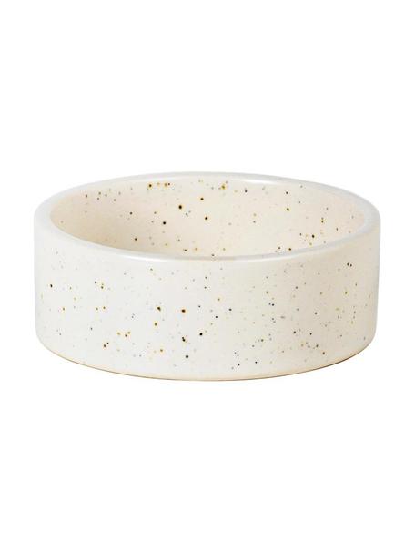 Ręcznie wykonana miseczka do dipów Nordic Vanilla, 4 szt., Kamionka, Kremowobiały, nakrapiany, Ø 8 cm