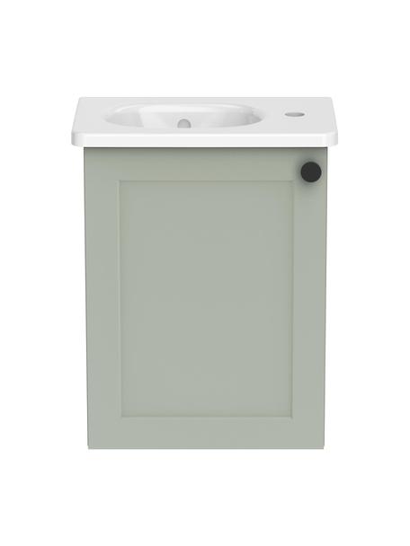 Wastafel met onderkast Rafaella, 45 cm breed, Groen, B 45 x H 58 cm