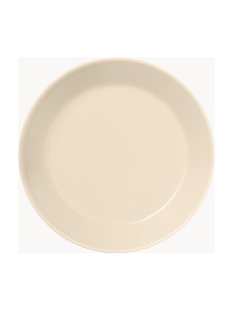 Assiette à dessert en porcelaine Teema, Vitro-porcelaine, Blanc crème, Ø 18 cm