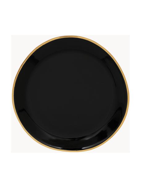 Set di piatti neri opachi, piatti da pranzo, piatti in ceramica nera,  stoviglie nere, stoviglie formali, stoviglie nordiche, piatti da ristorante  unici -  Italia