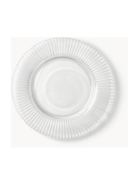 VAISSELLE EN VERRE TREMPÉ Blanche Assiettes plates