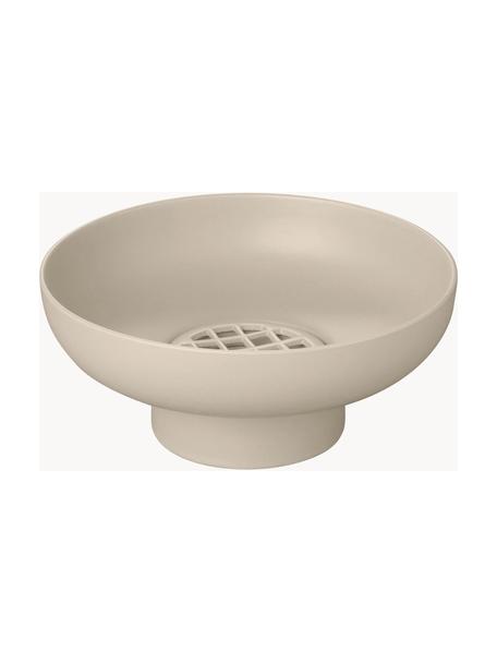 Vaso Miyabi, Gres, Beige chiaro, Ø 21 x Alt. 10 cm