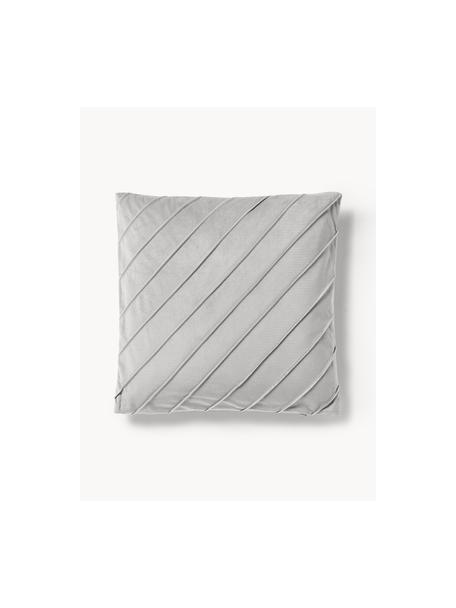 Housse de coussin en velours gris clair Leyla, Velours (100 % polyester)

Le matériau est certifié STANDARD 100 OEKO-TEX®, 21.HCN.72514, HOHENSTEIN HTTI, Gris clair, larg. 50 x long. 50 cm