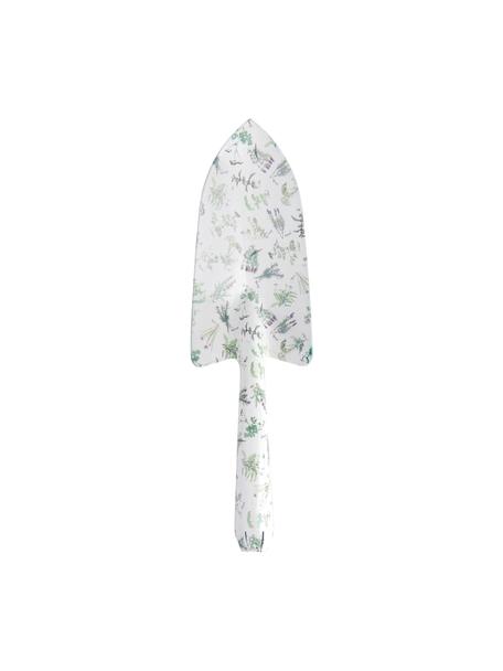 Blumenkelle Herbs, Weichstahl, beschichtet, Weiß, Grün, 8 x 28 cm
